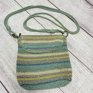The Sak Crotchet Zipper Crossbody Shoulder Bag